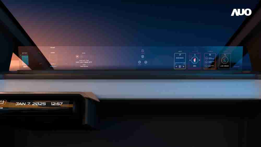 牛牛游戏无界透明显示接口(Horizon Image Glass)透过车运算方案整合仪表板、、、中控台及副驾显示器，，一体式全景呈现，，提供乘用者清晰的前方视野、、、行车必要信息与娱乐功能